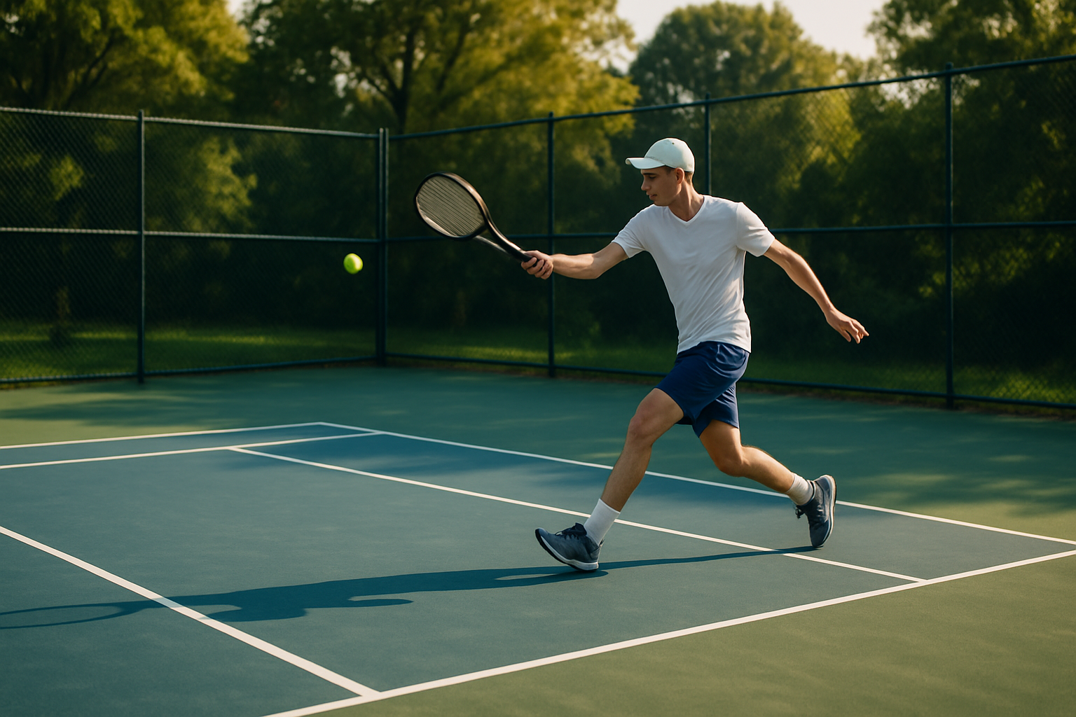 just a background image maybe where someone plays tennis in the back